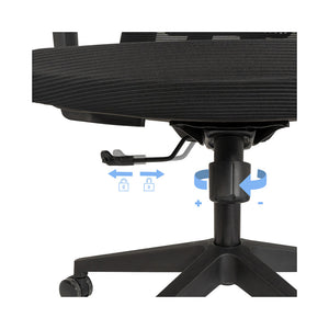 CONTINI Bürostuhl ErgoFlex schwarz