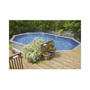 Bestway Hydrium ovaler Aufstellpool 500 x 366 x 122 cm