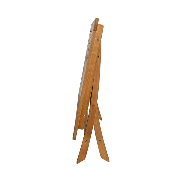 CONTINI Gartentisch klappbar 80x160x74cm Eucalyptus
