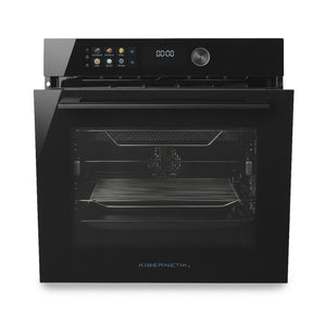 Kibernetik MasterSeries Einbau Umluft Backofen Schwarz 60cm