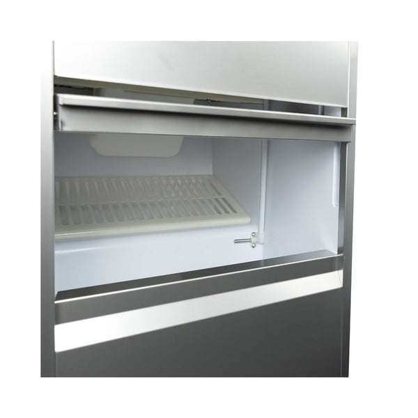 Kibernetik Profi-Eiswürfelmaschine Hohlkegel 26kg/Tag 7kg Speicher