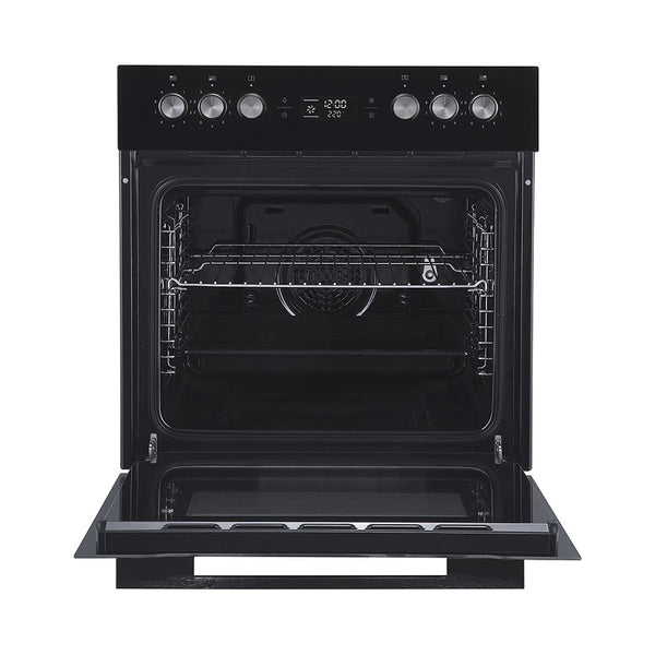 Kibernetik MasterSeries EBO708 Einbau Umluft Backofen schwarz A+