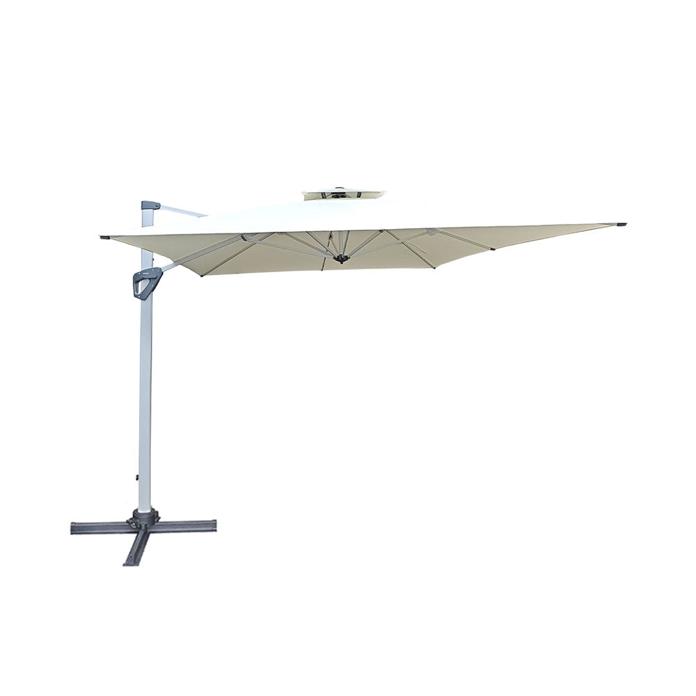 CONTINI De Luxe Roma Ampelschirm 3x4m beige