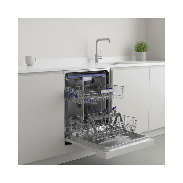 Kibernetik GRET605 MasterSeries Geschirrspüler Einbau teilintegriert 60cm weiss