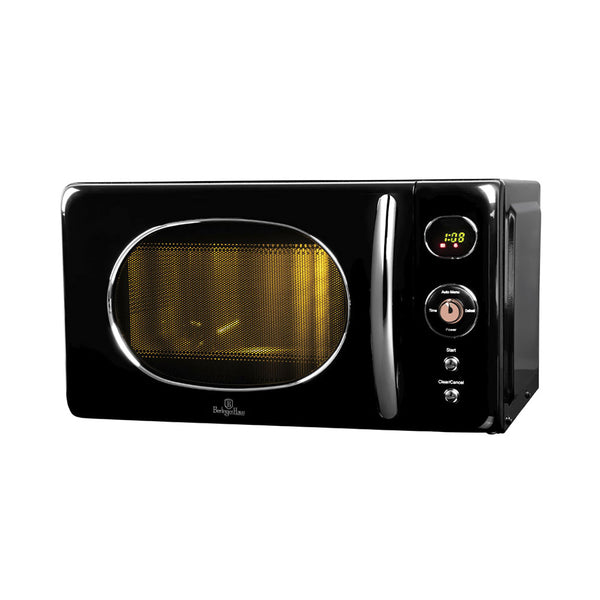 Berlinger Haus digitale Mikrowelle 20 Liter Black Rose Collection