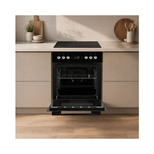 Kibernetik MasterSeries EBO708 Einbau Umluft Backofen schwarz A+