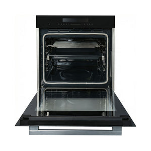 Kibernetik MasterSeries Einbau Umluft Backofen mit Pyrolyse Schwarz 60cm