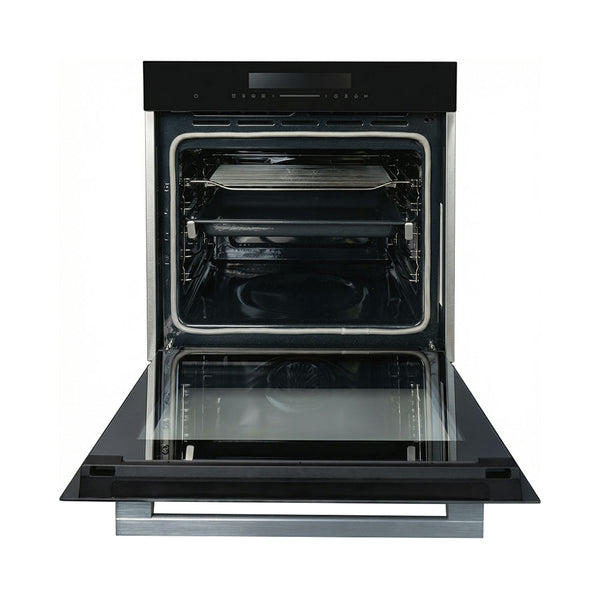 Kibernetik MasterSeries Einbau Umluft Backofen mit Pyrolyse Schwarz 60cm