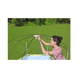 Bestway Splash-in-Shade runder Spielpool mit Sonnendach 244 x 51cm