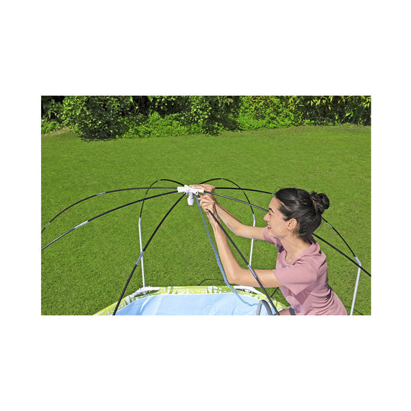 Bestway Splash-in-Shade runder Spielpool mit Sonnendach 244 x 51cm