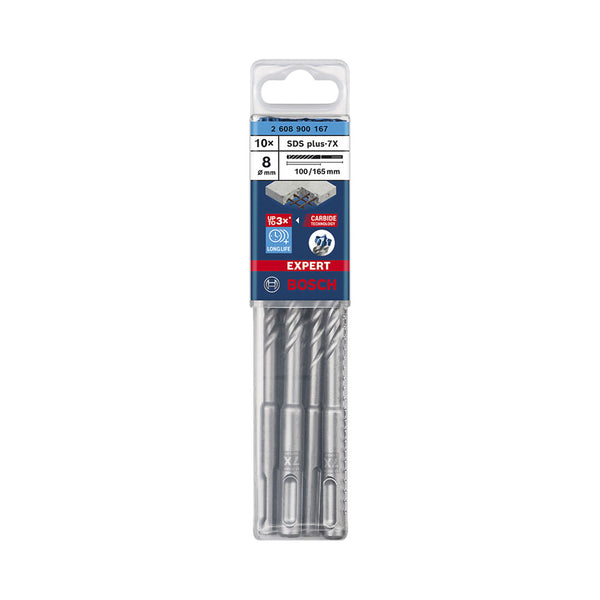 SDS plus-7X 8x100x165mm 10St EXPERT