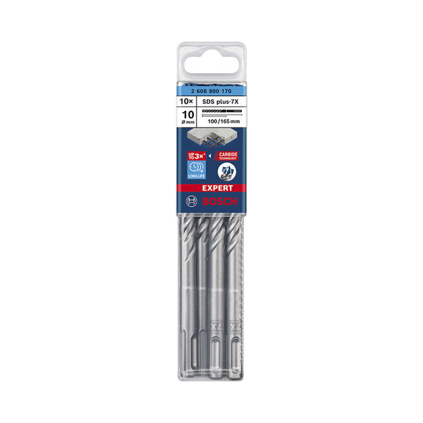SDS plus-7X 10x100x165mm 10St EXPERT