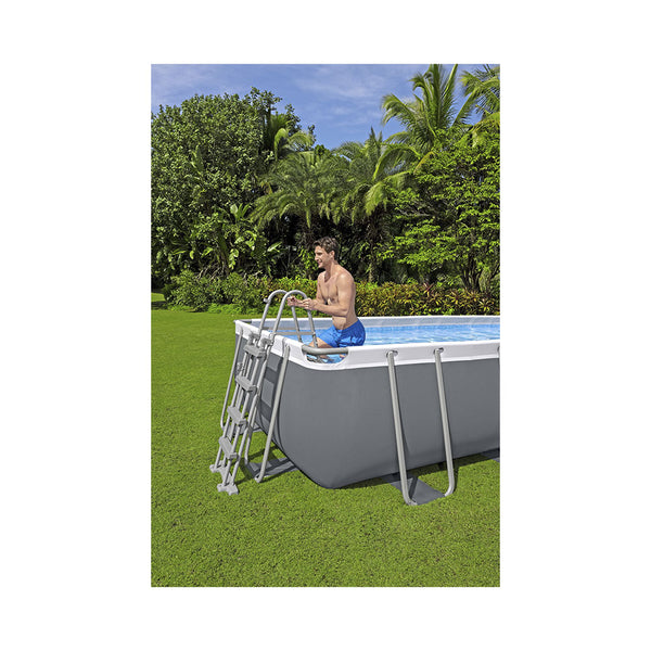 Bestway Frame Pool Komplettset mit Sandfilteranlage 488x244x122 cm