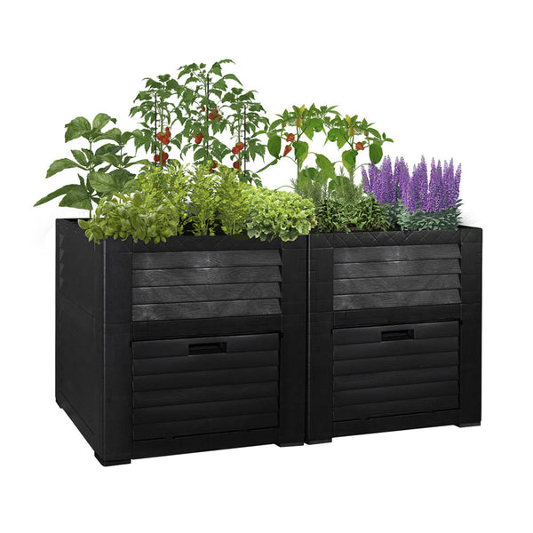 WeberGarden Hochbeet mit Staufächern