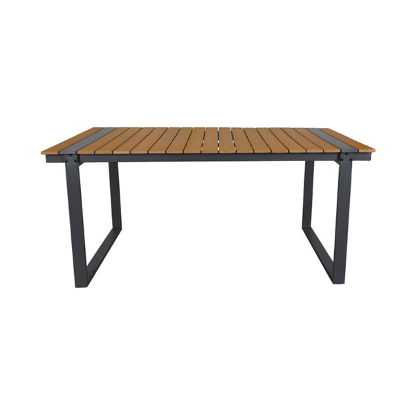 CONTINI Gartentischset 180x90xm mit 6 Stühlen