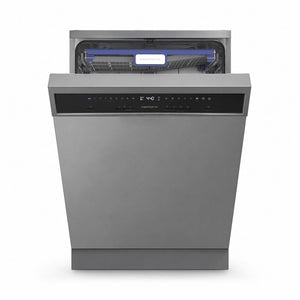 Kibernetik GRET606 MasterSeries Geschirrspüler Einbau teilintegriert 60cm silber