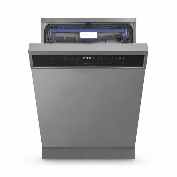 Kibernetik GRET606 MasterSeries Geschirrspüler Einbau teilintegriert 60cm silber