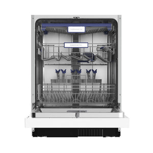 Kibernetik GRET605 MasterSeries Geschirrspüler Einbau teilintegriert 60cm weiss