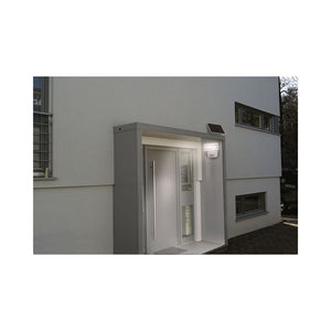 brennenstuhl Solar LED Strahler mit Infrarot Bewegungsmelder Anthrazit