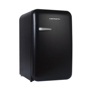 Kibernetik KSG92 Retro Kühlschrank schwarz