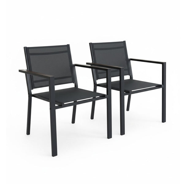 CONTINI Gartenstuhl BIONTO (2er-Set) 57x60x82cm