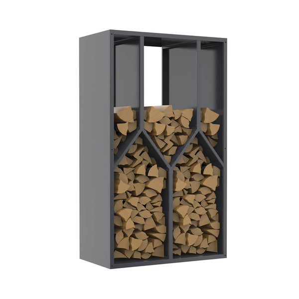 Holmberg Kaminholzregal Outdoor 160x95x50 cm