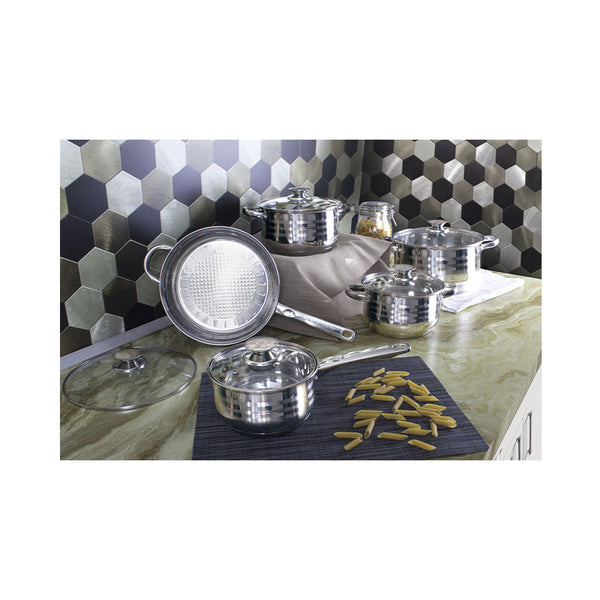 Blaumann 10-teiliges Topfset Edelstahl Gourmet Line