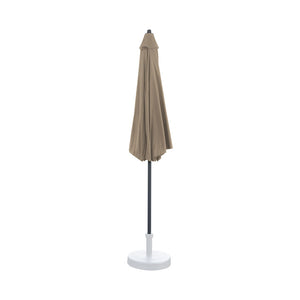 CONTINI Sonnenschirm Ø 3m taupe