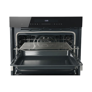 Kibernetik MasterSeries Einbau Umluft Backofen mit Pyrolyse Schwarz 60cm
