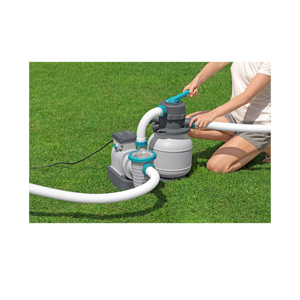 Bestway Flowclear Sandfilteranlage mit Zeitschaltuhr 5.678 l/h