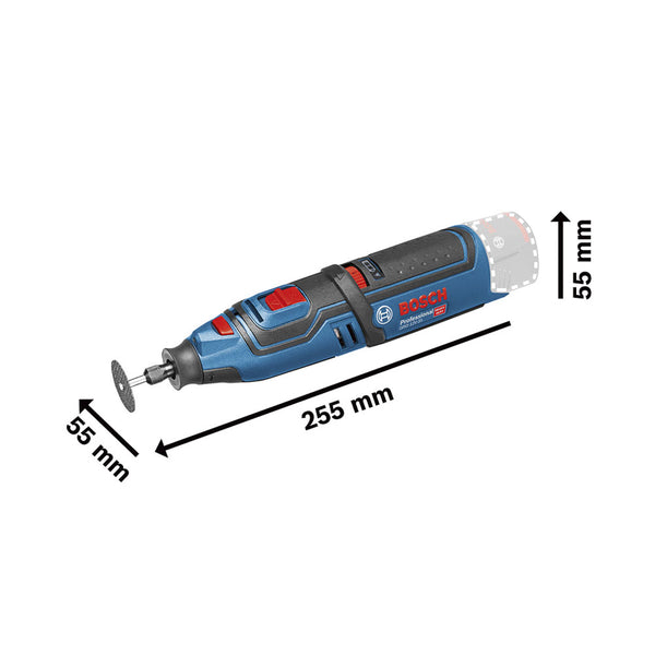 Bosch GRO 12V-35 Akku-Rotationswerkzeug