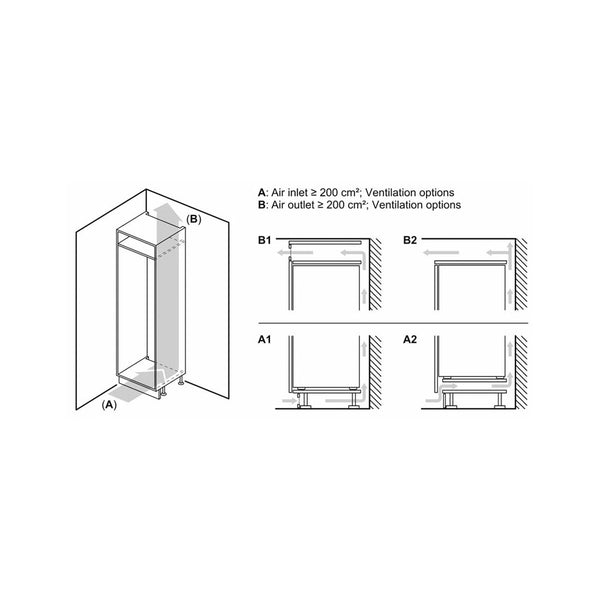 Siemens KI82LADD0H Kühlschrank