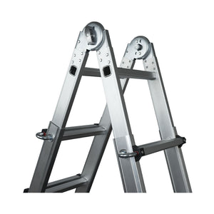 Holmberg TLT199-400 Bock- Anlegeleiter mit 4 Stufen