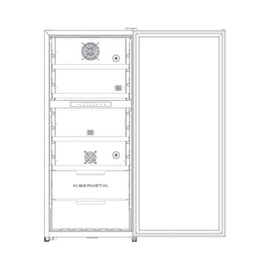 Kibernetik WKH350D Weinklimaschrank