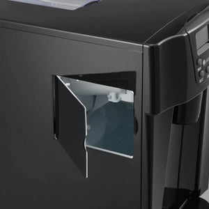 Eiswürfelmaschine PIM200L in schwarz mit Spender