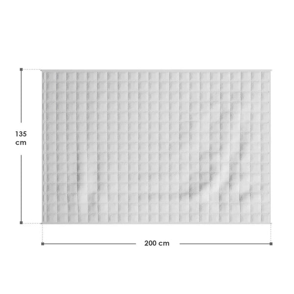 Gewichtsdecke 135x200 cm für besseren Schlaf 5 kg