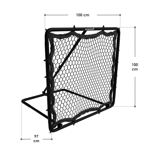 Fußball Rebounder 100 x 100 cm Power Pass