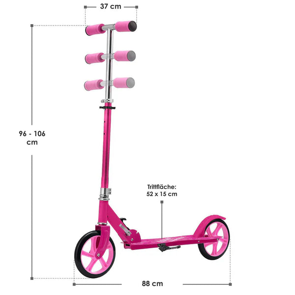 Scooter / Cityroller "Girl Power" pink