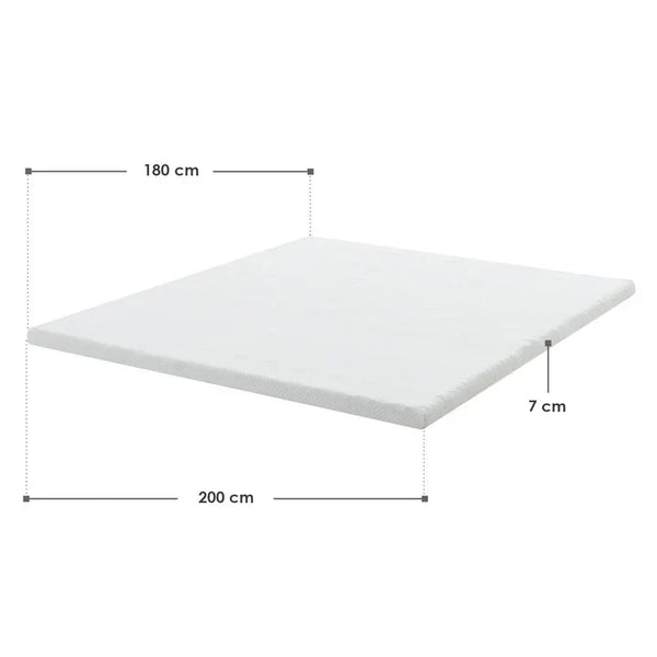 Topper 180x200 cm Memoryschaum, H2 - H3