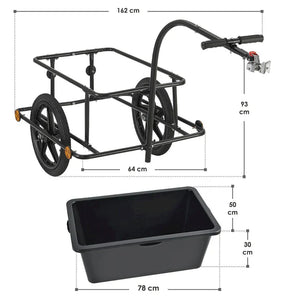 Fahrradanhänger 90 Liter Transportanhänger