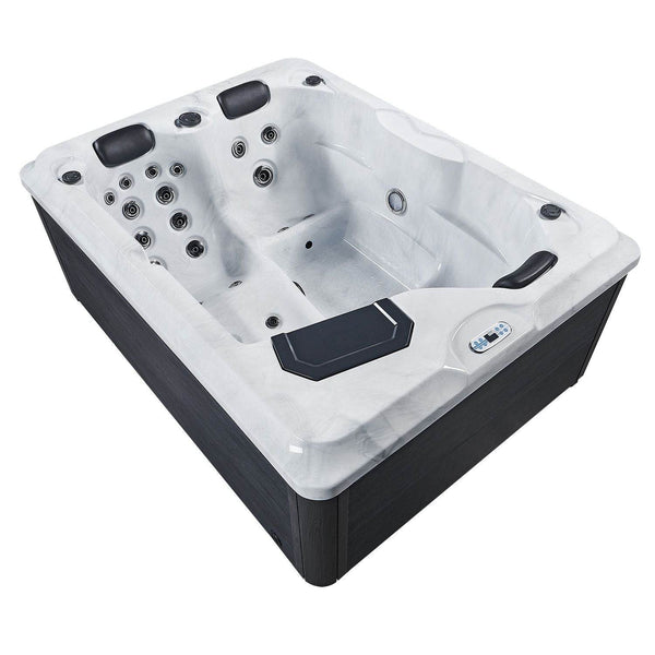 Outdoor Whirlpool Oasis mit LED Massagedüsen