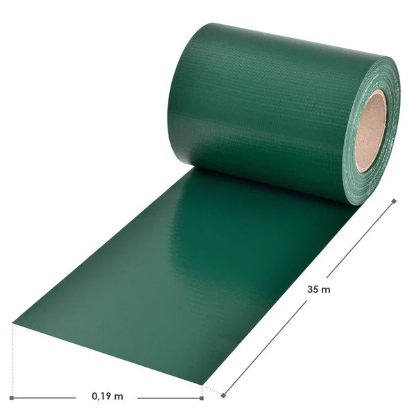 4er Set Doppelmattenzaun & Einzelmattenzaun Sichtschutz Grün