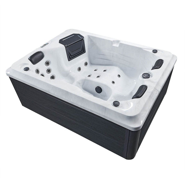 Outdoor Whirlpool Oasis mit LED Massagedüsen