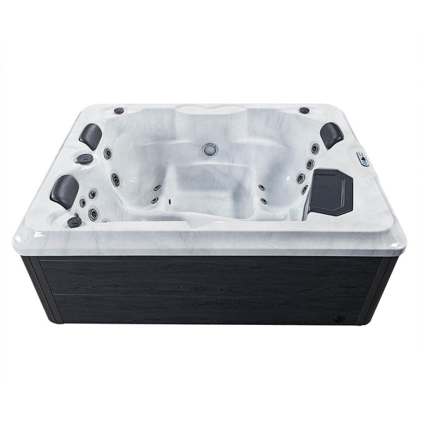 Outdoor Whirlpool Oasis mit LED Massagedüsen
