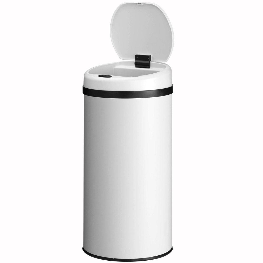 Automatischer Mülleimer mit Sensor - 40L Weiss