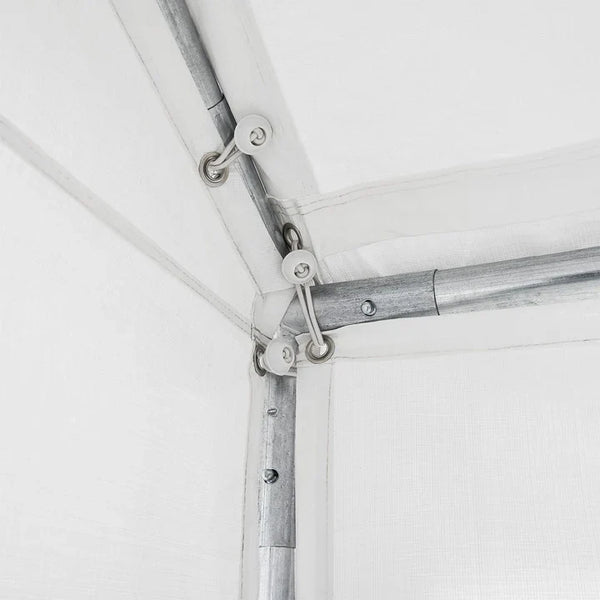 Partyzelt Gala 3x6 m in Weiss