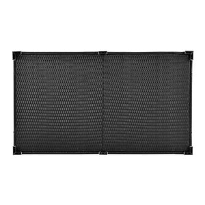 Polyrattan Auflagenbox Ikaria schwarz mit Deckel 950 Liter