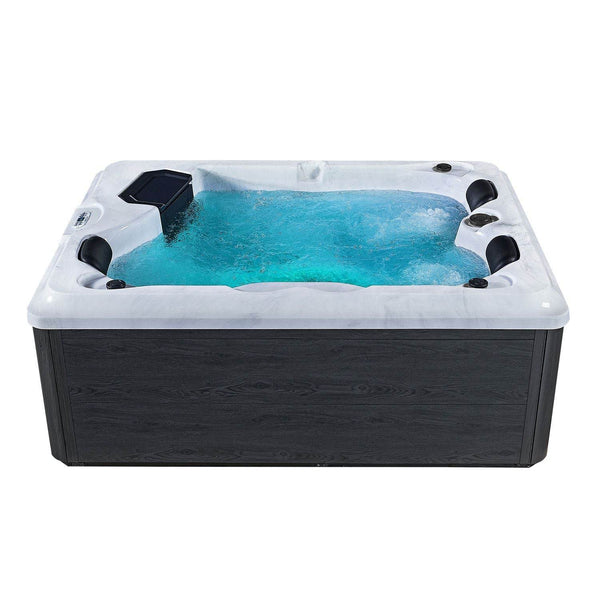 Outdoor Whirlpool Oasis mit LED Massagedüsen
