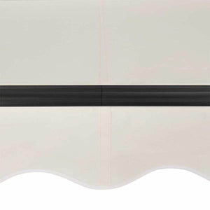 Gelenkarmmarkise 350 x 300 cm mit Kurbel Beige