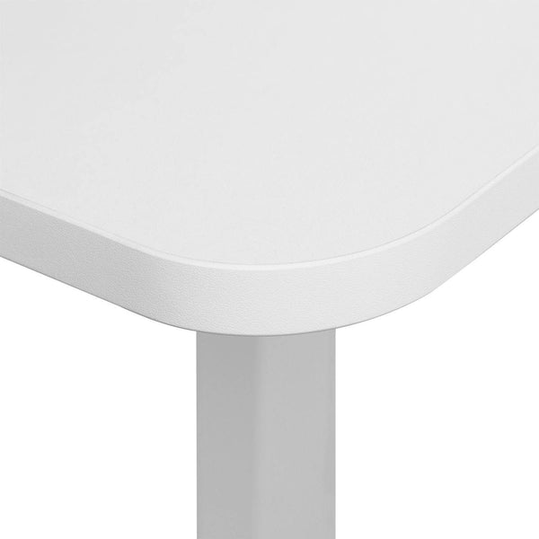 Elektrisch verstellbarer Schreibtisch 140x60 cm in Weiss
